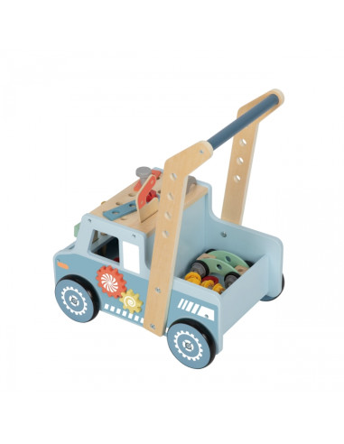 TOOKY TOY деревянная машинка-ходунки Mini STEM Workshop