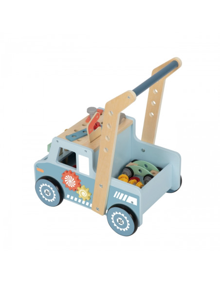 TOOKY TOY деревянная машинка-ходунки Mini STEM Workshop