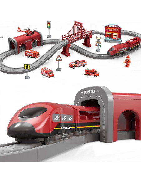 WOOPIE ugnegesių gelbėjimo stotis - elektrinis traukinys, automobiliai ir kt. priedai