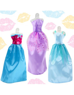 Кукольный комплект одежды WOOPIE ROYAL, платья, обувь, украшения, аксессуары 2