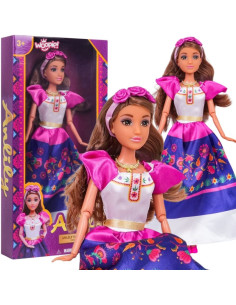 WOOPIE ROYAL „Women of the World Dolls“ – tradicinė meksikietiška gėlių suknelė su lelija ir gėlėmis 2