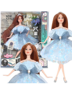 WOOPIE ROYAL Emi lėlė mėlynoje tiulio suknelėje