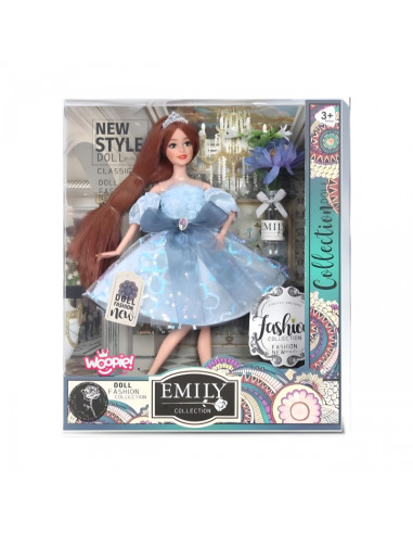WOOPIE ROYAL Emi Doll in a Blue Tulle Dress