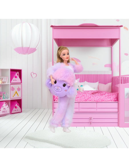 Кукла Эми Вупи Роял в костюме фиолетовой овцы