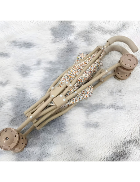 WOOPIE ROYAL gėlėtas vežimėlis