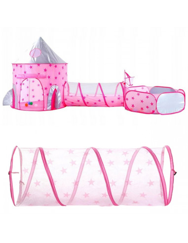 WOOPIE 3-в-1 палатка Princess Palace XXL House Tunnel Dry Pool