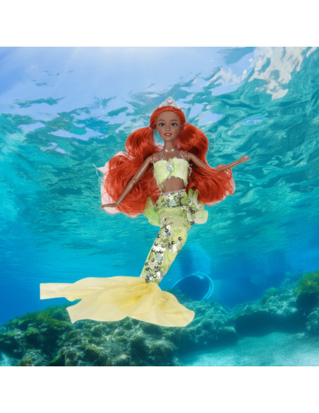 WOOPIE ROYAL Emi Mermaid Doll with Seal