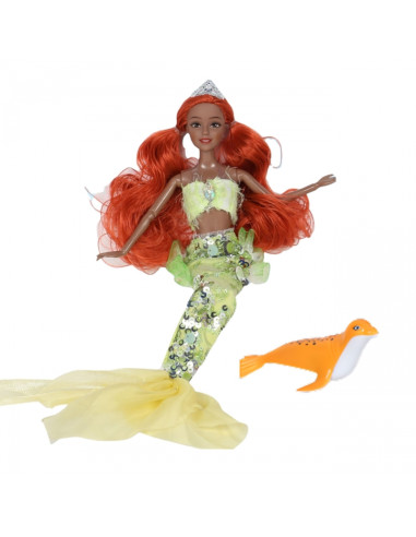 WOOPIE ROYAL Emi Mermaid Doll with Seal