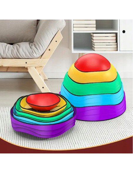 Камни для балансировки WOOPIE Sensory Path для детей, 5 шт.