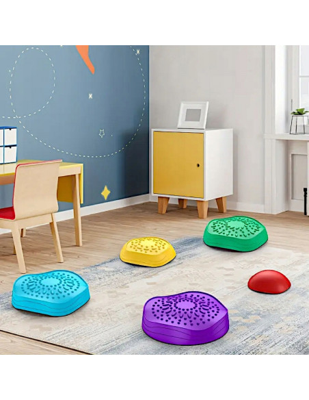 WOOPIE Sensory Path Balance Stones for Children Balance Training 5 pcs.