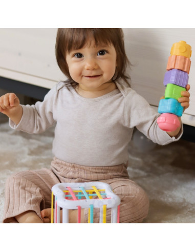 WOOPIE GREEN Box 5in1 Montessori Educational 11-12M FSC