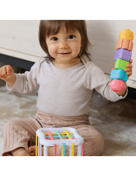 WOOPIE GREEN Box 5in1 Montessori Educational 11-12M FSC