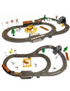 WOOPIE Electric Train Locomotive Retro Farm Track XL 66 el. 2