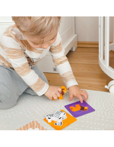 WOOPIE GREEN Montessori edukacinių žaidimų dėžutė