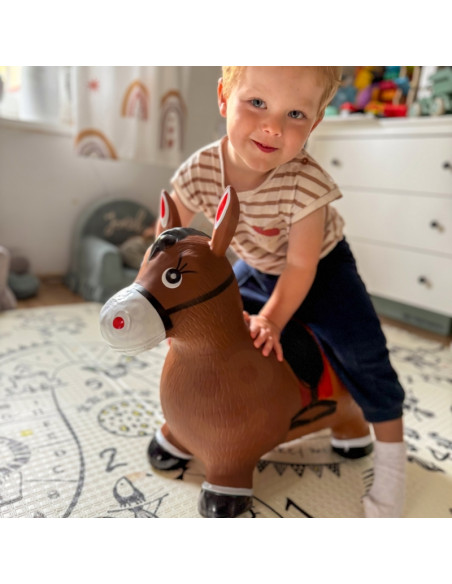 WOOPIE guminis megztinis arkliui + pompa