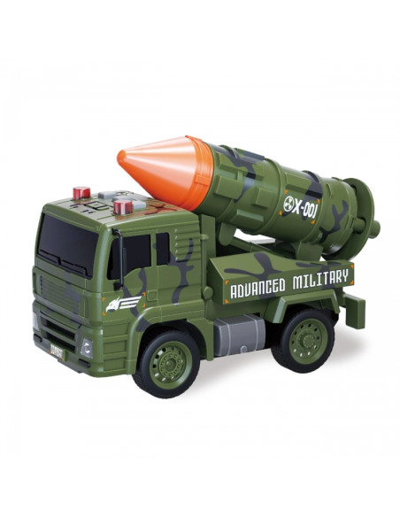 Набор военной техники WOOPIE с пусковой установкой, танком и вертолетом, 4 предмета, масштаб 1:20