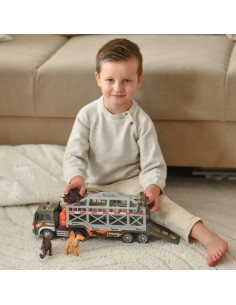 WOOPIE Грузовик для перевозки динозавров со звуком и светом 2