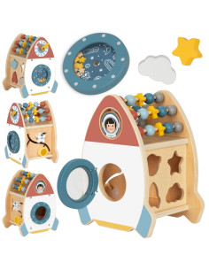 TOOKY TOY medinis žaislas - Raketa