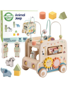 WOOPIE GREEN veiklos medinis visureigis FSC