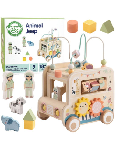 WOOPIE GREEN veiklos medinis visureigis FSC