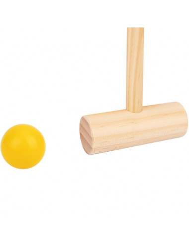 Tooky Toy Wooden Cricket Garden Sports Game for 4 Players