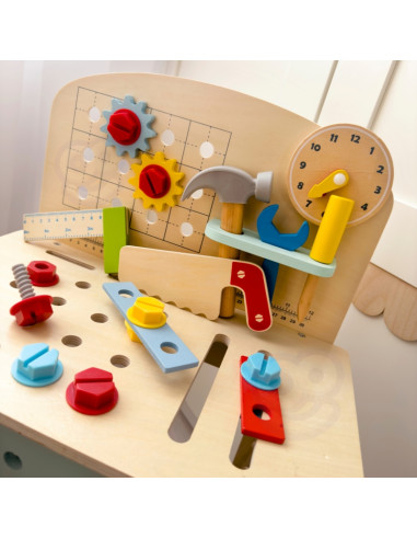 Деревянный стол для самостоятельной работы TOOKY TOY