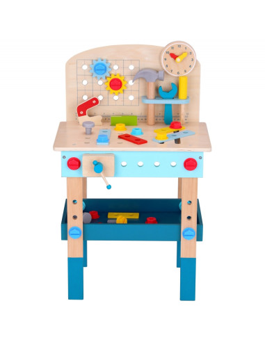 TOOKY TOY medinis „Pasidaryk pats“ dirbtuvių stalas