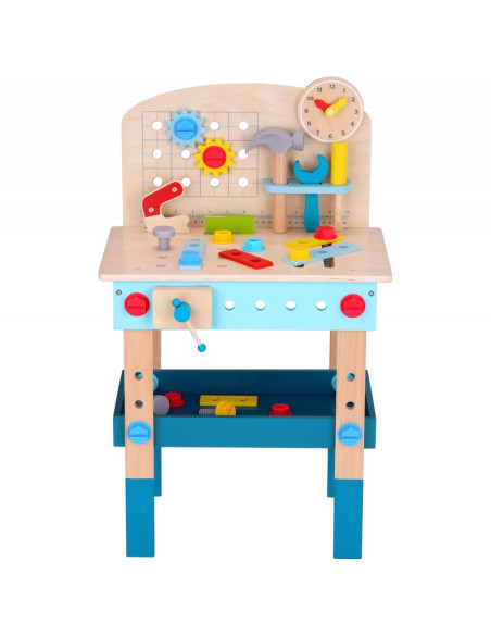 TOOKY TOY medinis „Pasidaryk pats“ dirbtuvių stalas