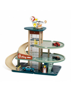 CLASSIC WORLD Multi-storey Car Parking Helicopter Distributor Car Wash + Acc.