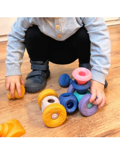 WOOPIE BABY Sensory Construction Dėlionė 13 el. 2