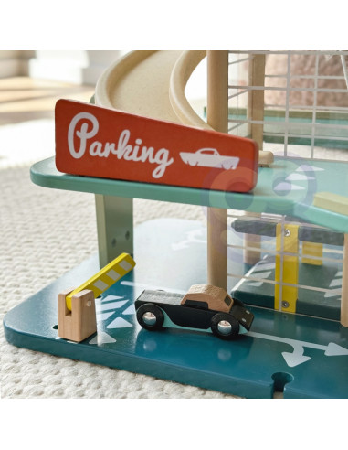 CLASSIC WORLD Multi-storey Car Parking Helicopter Distributor Car Wash + Acc.