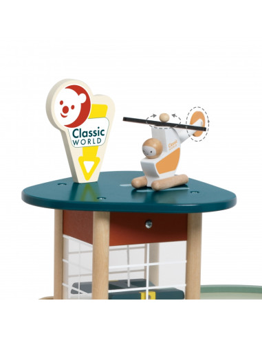 CLASSIC WORLD Daugiaaukštė stovėjimo aikštelė, automobilių plovykla + priedai.