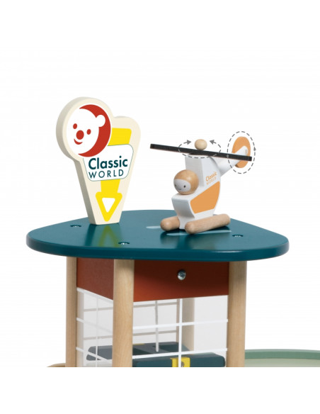 CLASSIC WORLD Daugiaaukštė stovėjimo aikštelė, automobilių plovykla + priedai.