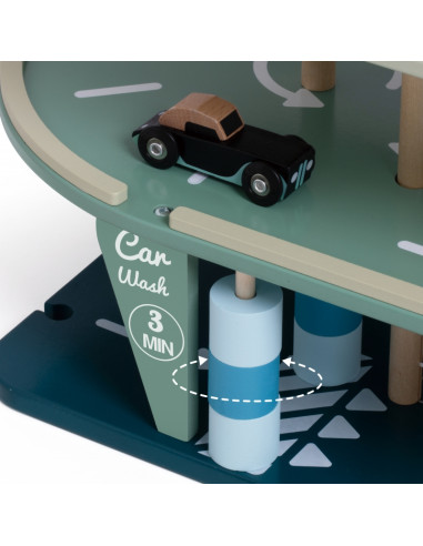 CLASSIC WORLD Daugiaaukštė stovėjimo aikštelė, automobilių plovykla + priedai.