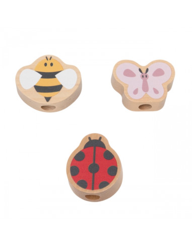 VIGA PolarB Wooden Colorful Montessori Gears