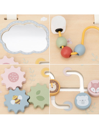 VIGA Multifunctional Wooden Manipulative Board