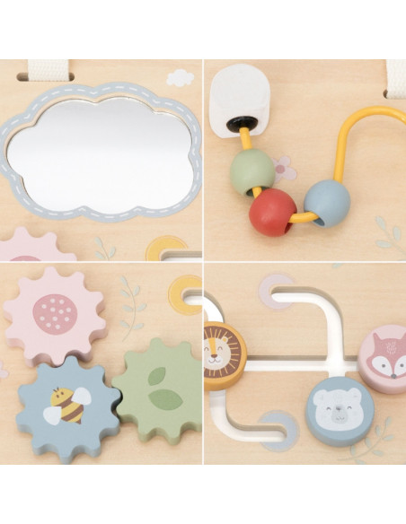 VIGA Multifunctional Wooden Manipulative Board