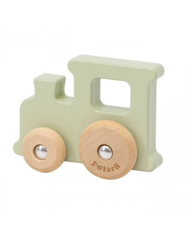 VIGA Set of Wooden Colorful Vehicles 4 pcs from the PolarB Series