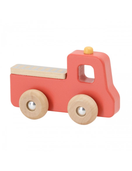 VIGA Set of Wooden Colorful Vehicles 4 pcs from the PolarB Series
