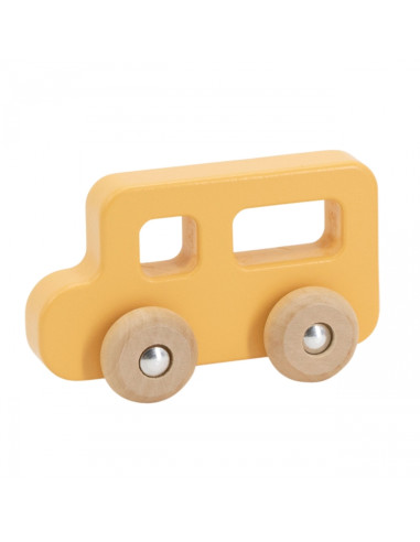 VIGA Set of Wooden Colorful Vehicles 4 pcs from the PolarB Series