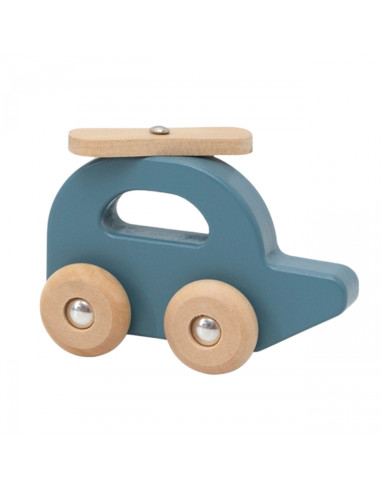 VIGA Set of Wooden Colorful Vehicles 4 pcs from the PolarB Series