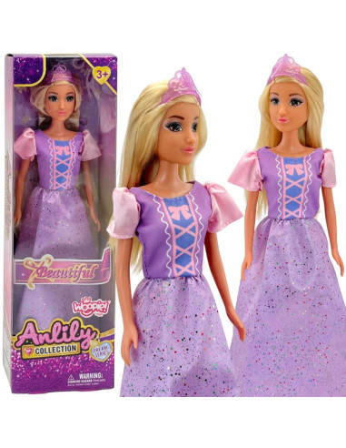 WOOPIE ROYAL LILY Fashion Doll Beautiful Princess with Crown