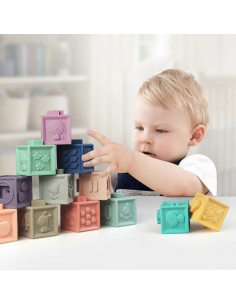 WOOPIE BABY Sensory Jigsaw Puzzle Sound Learning to Count 23 el. 2
