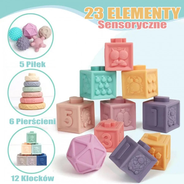 WOOPIE BABY Sensory Jigsaw Puzzle Sound Learning to Count 23 el. WOOPIE BABY Sensory Jigsaw Puzzle Sound Learning to Count 23 el.