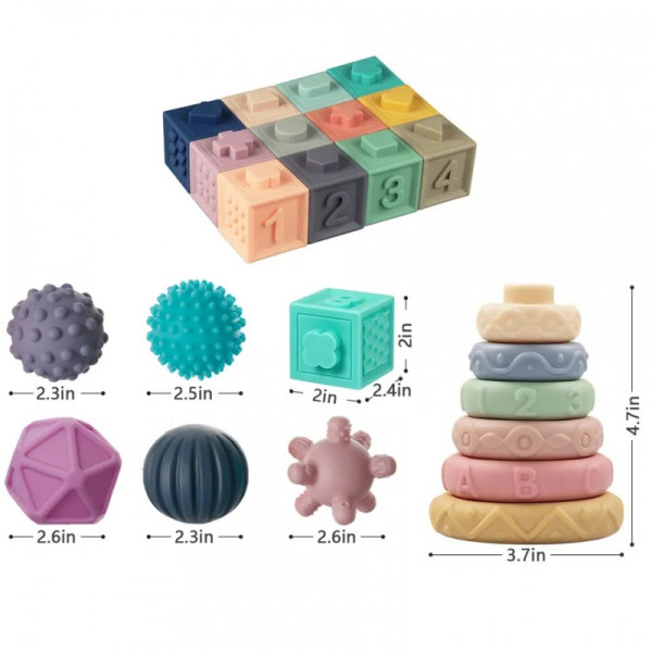 WOOPIE BABY Sensory Jigsaw Puzzle Sound Learning to Count 23 el. WOOPIE BABY Sensory Jigsaw Puzzle Sound Learning to Count 23 el.