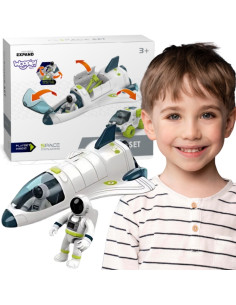 WOOPIE Zestaw Kosmiczny Prom i Łazik Space Set