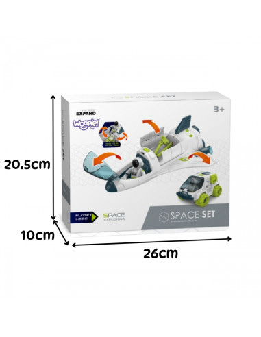 WOOPIE erdvėlaivio ir marsaeigio rinkinys