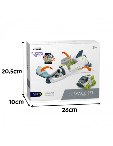 Космический челнок и вездеход WOOPI