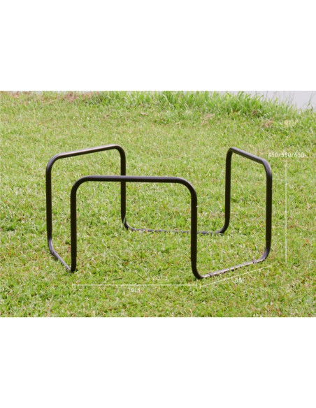 Шестиугольный игровой стол для песка и воды MASTERKIDZ с регулируемым по высоте лабиринтом.