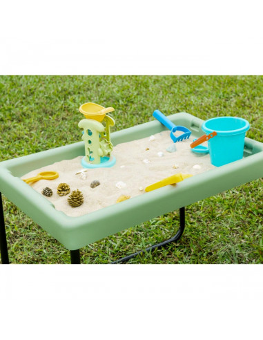 MASTERKIDZ Rectangular Sand and Water Play Table Adjustable Height
